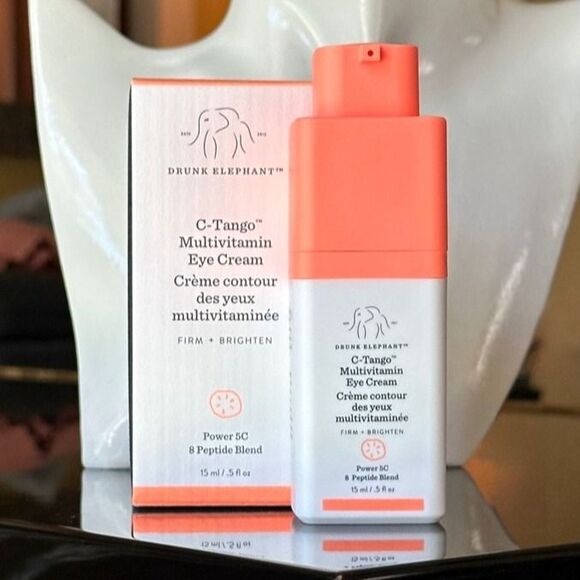 NIB Drunk Elephant C-Tango Multivitamin Eye Cream Peptides Vitamin C Firming - Picture 6 of 11